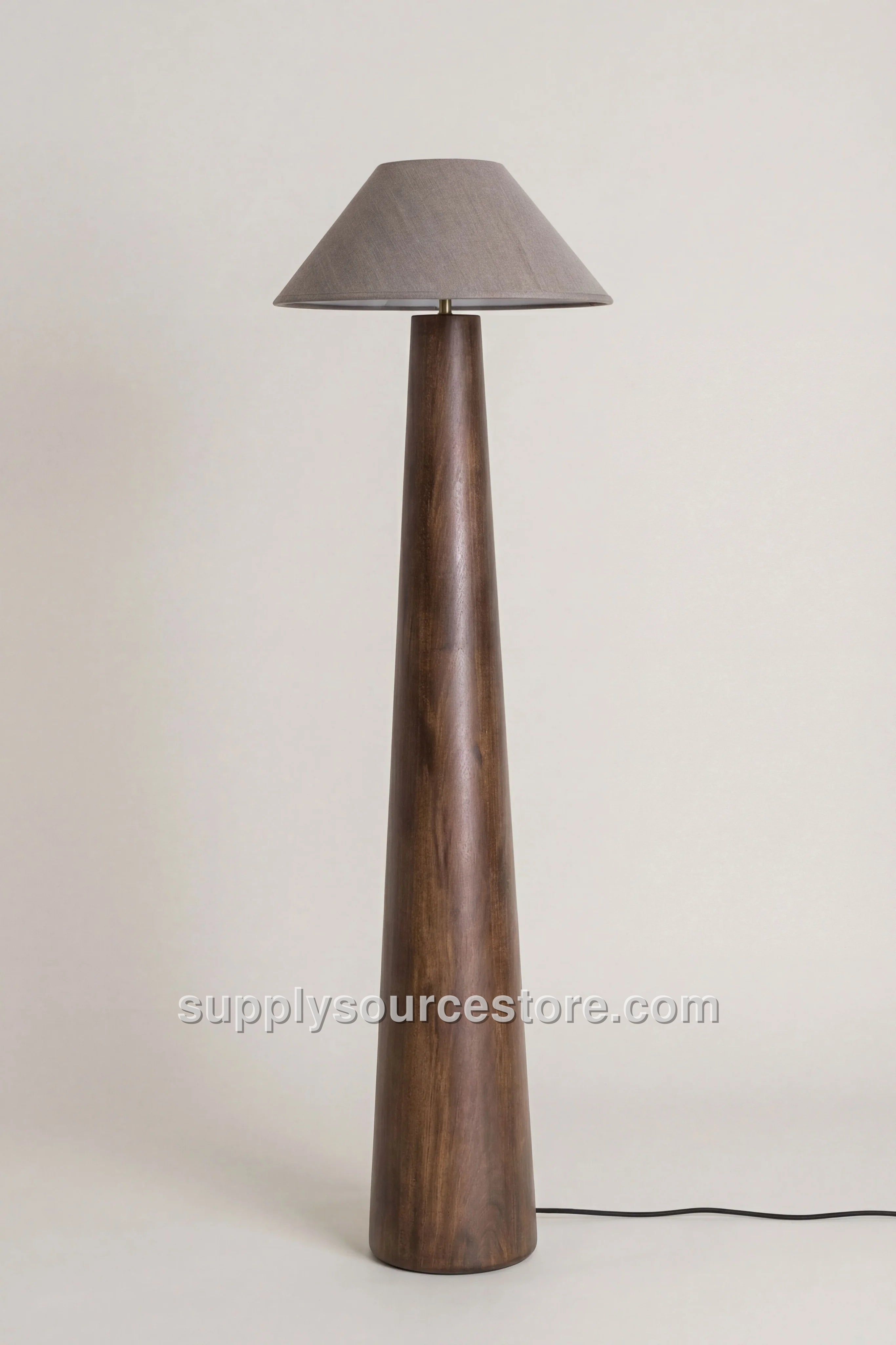 Wooden Floor Lamp