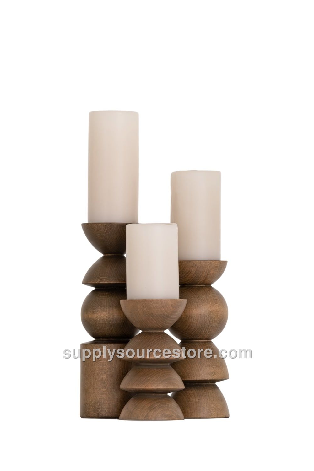 Ethnic Candelabra Candle Holder 3-Piece Set · SS-006374