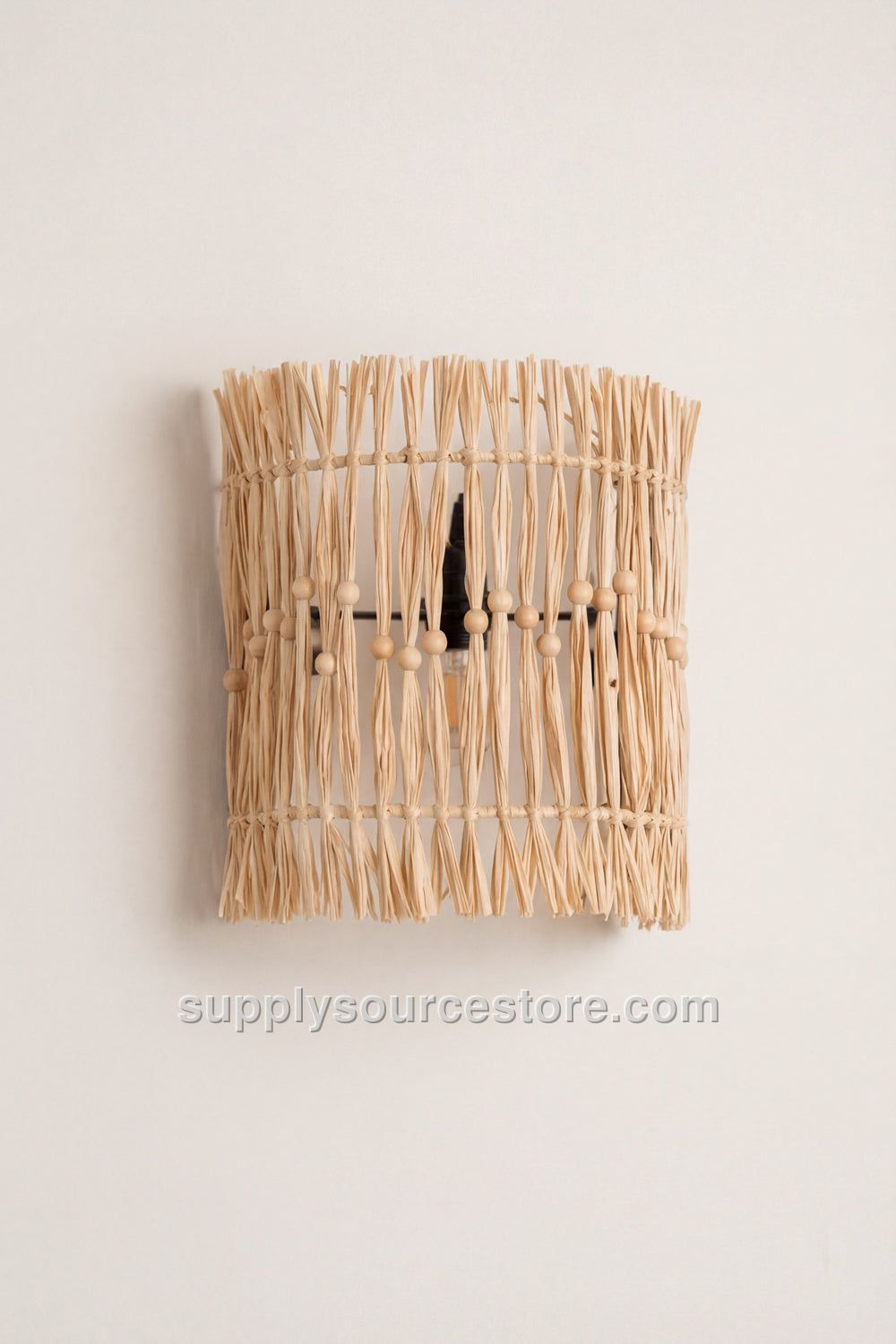 Jute Wall Sconce · SS-006395
