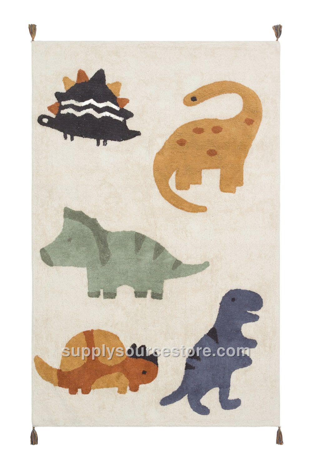 Washable Non‑Slip Cotton Children’s Rug · SS-006408