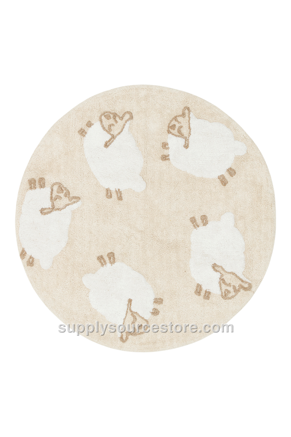 Washable Non‑Slip Cotton Kids Rug · SS-006411
