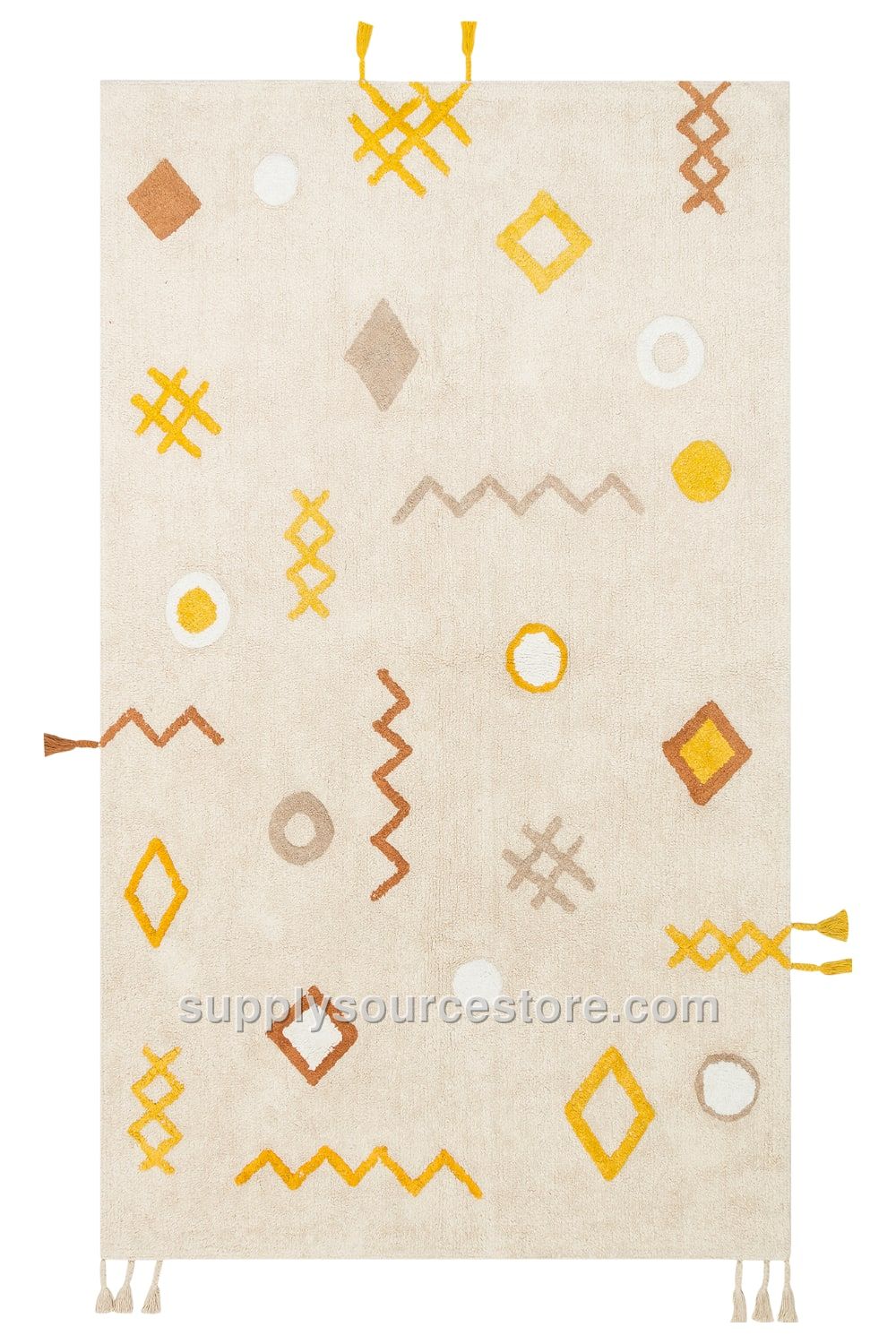 Washable Non‑Slip Cotton Children’s Rug · SS-006412