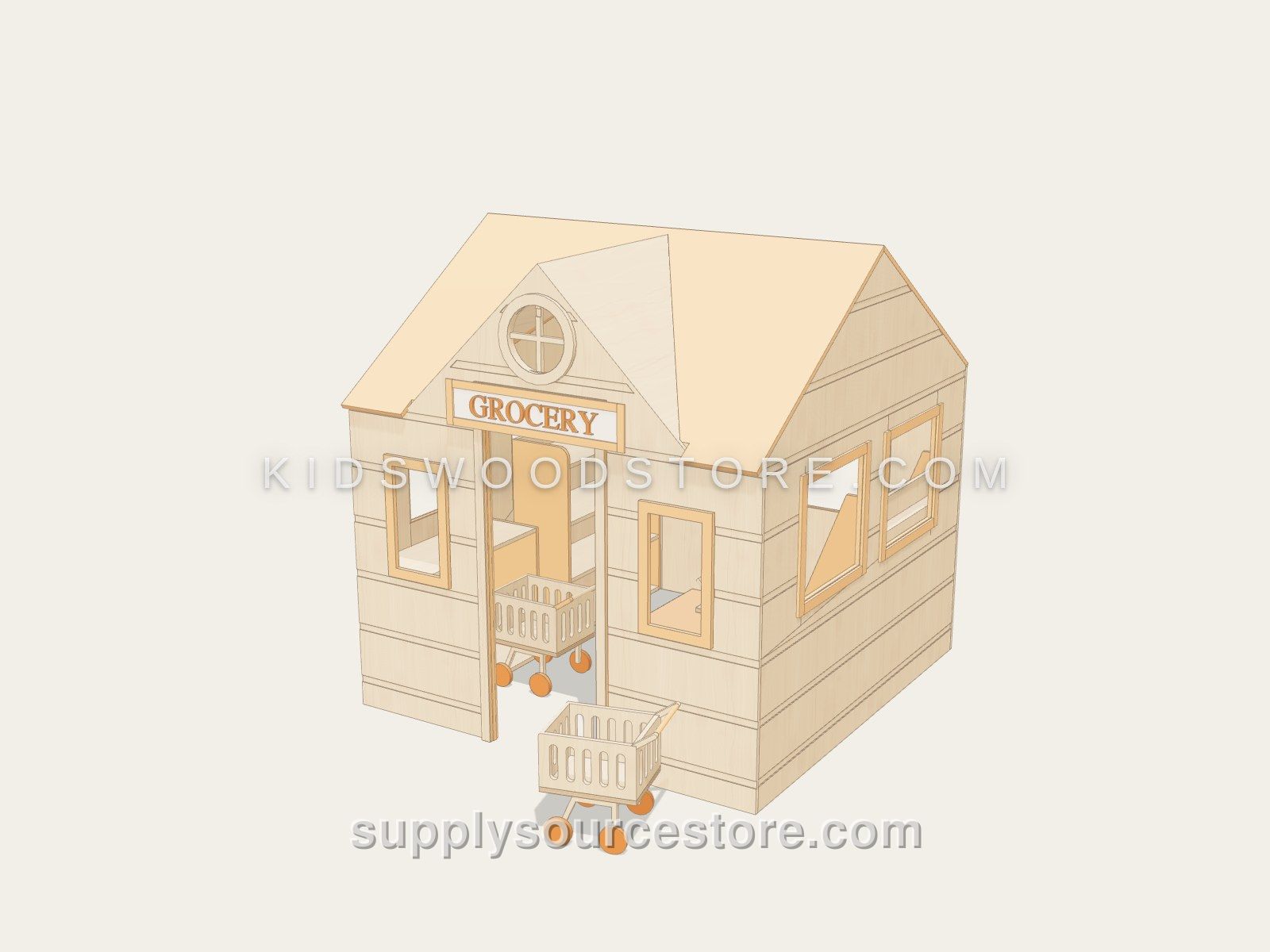 Grocery Store Playhouse — Play Town