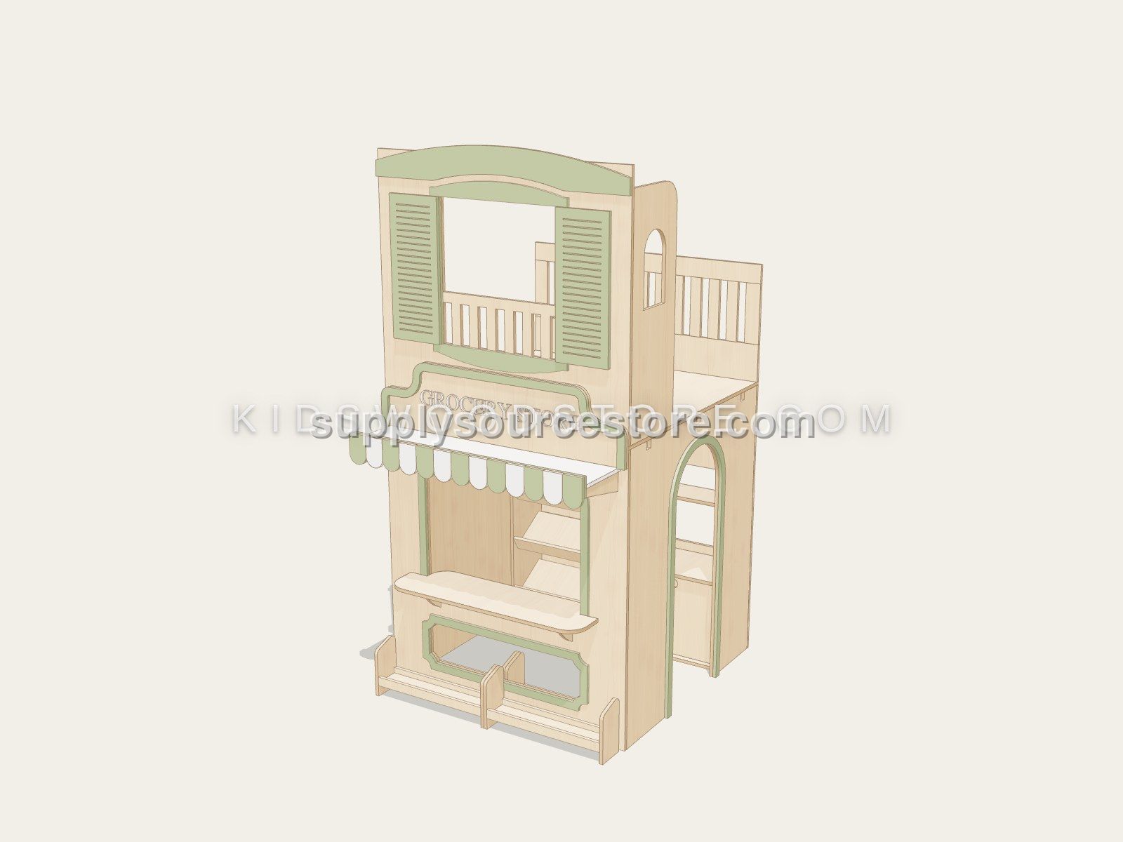 Grocery Store Playhouse — Treetop Village