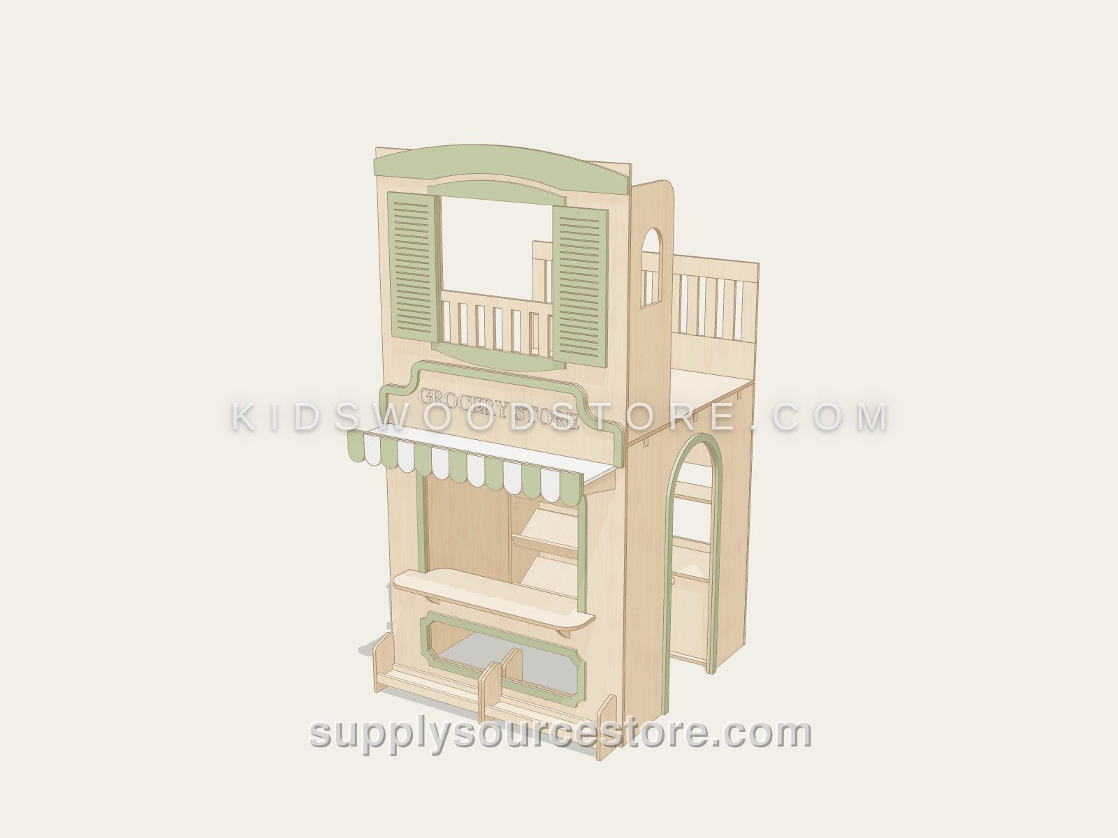 Grocery Store Playhouse — Treetop Village
