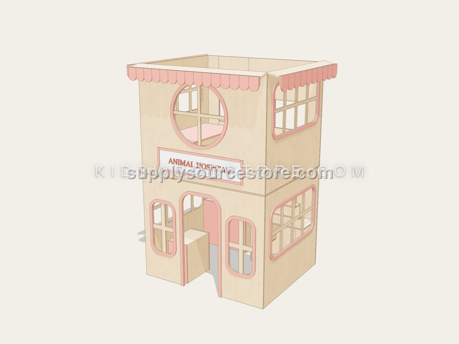 Hospital Two-Story Playhouse — Play Town