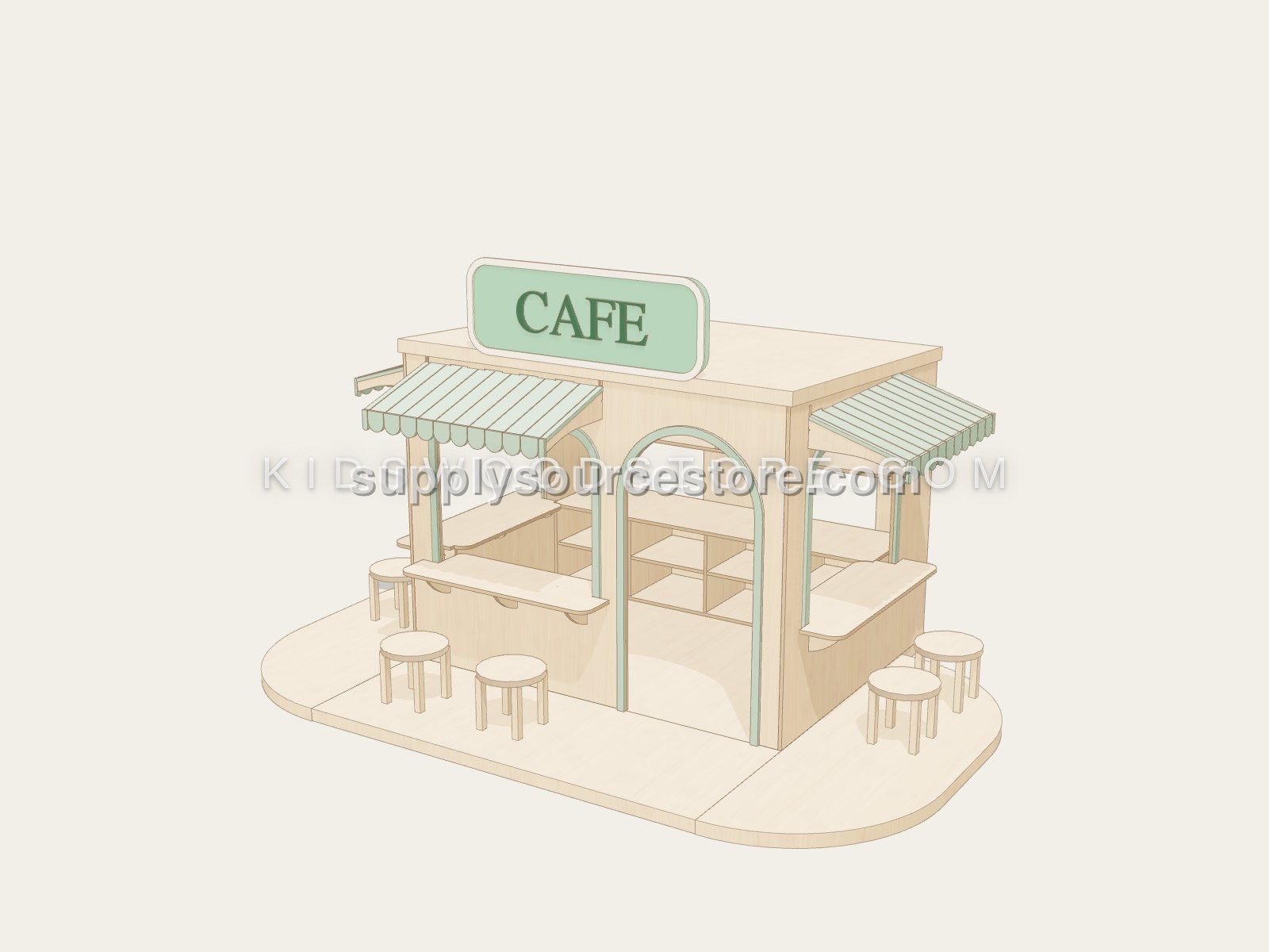 Oku Hotel — Outdoor Kiosk Playhouse — CAFE