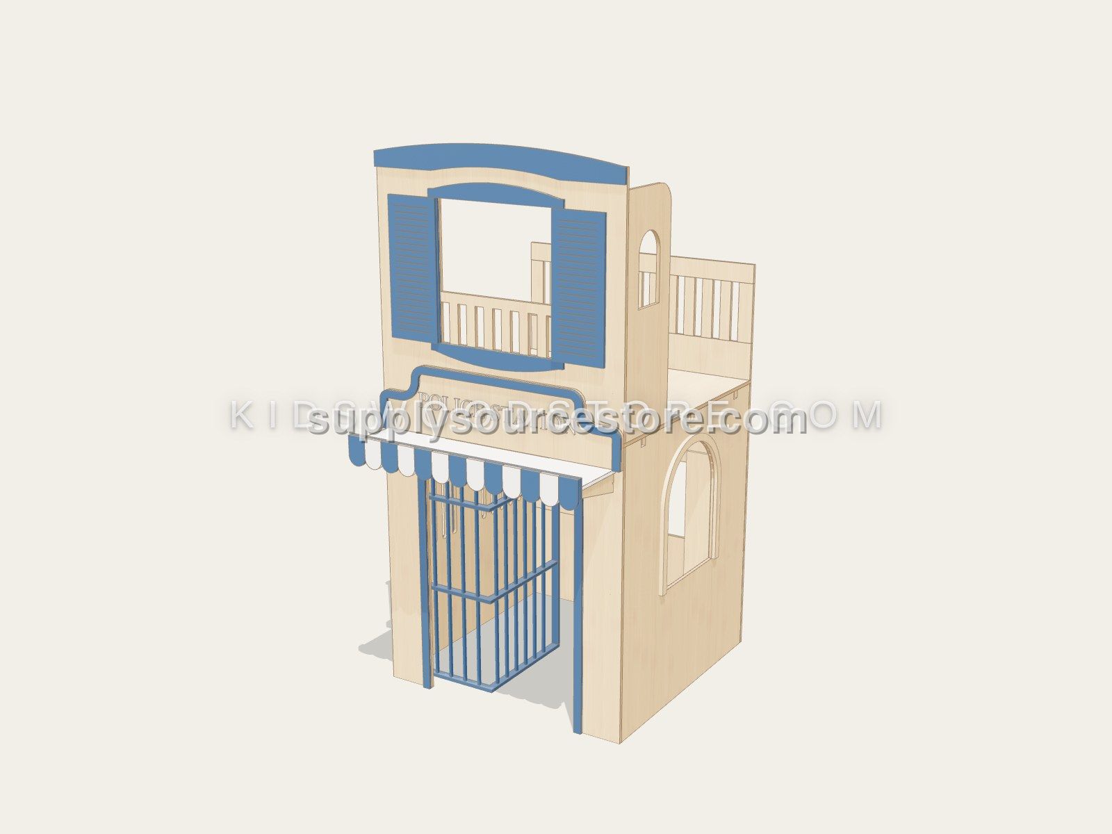 Police Station Playhouse — Treetop Village