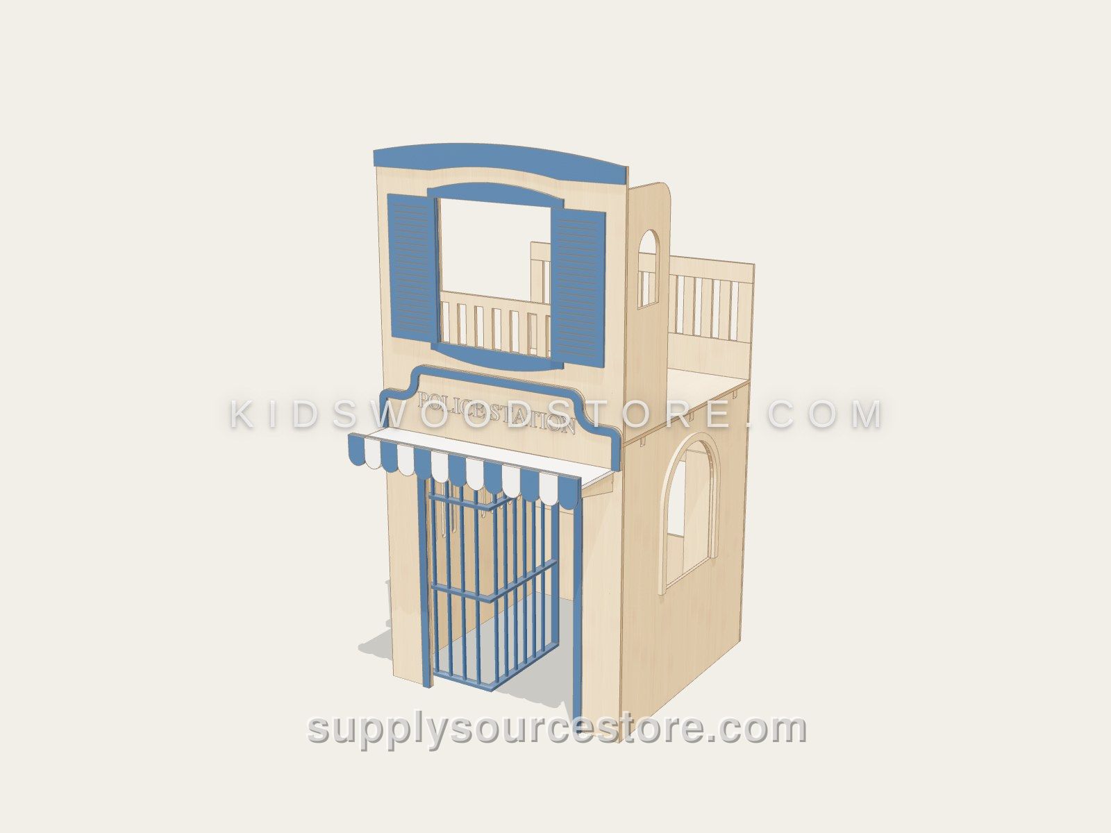Police Station Playhouse — Treetop Village