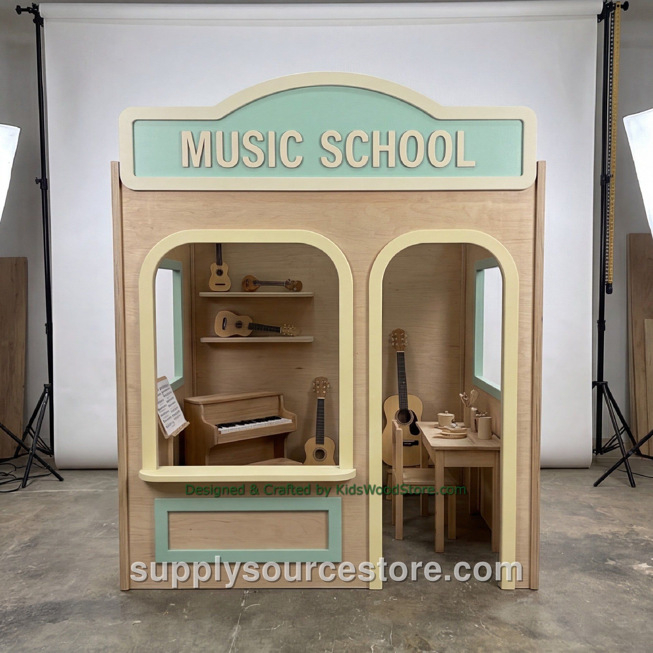 Wooden Music School Playhouse