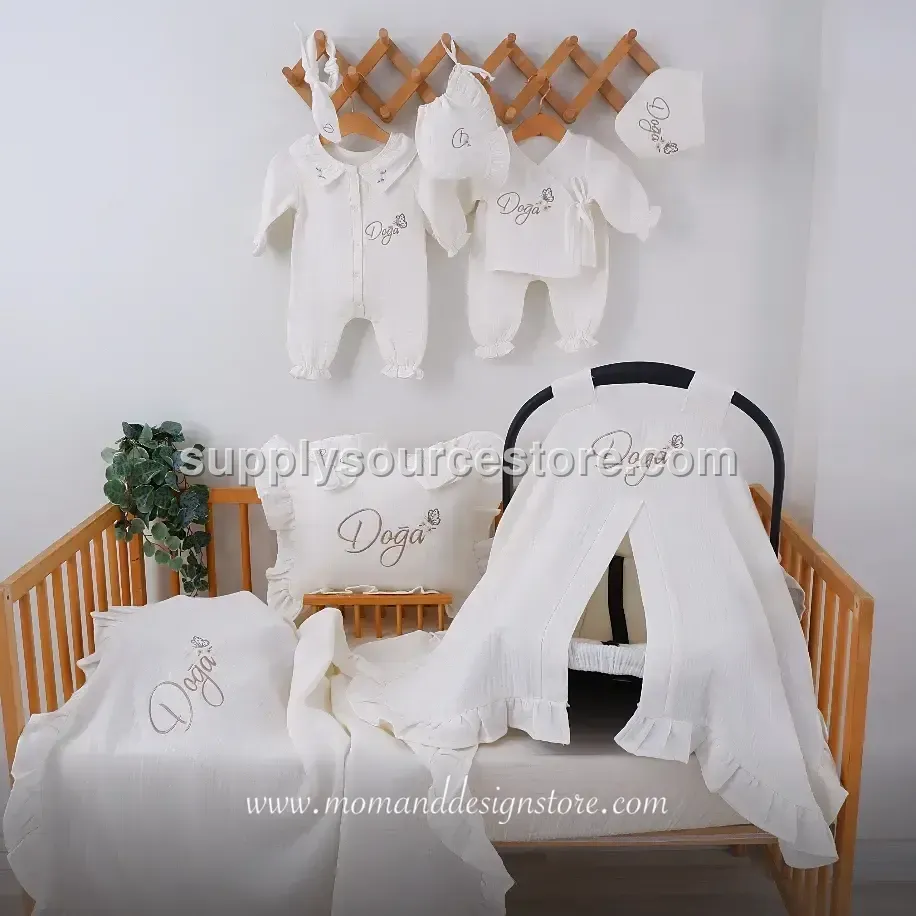 11-Piece 4-layer muslin Coming-Home Set