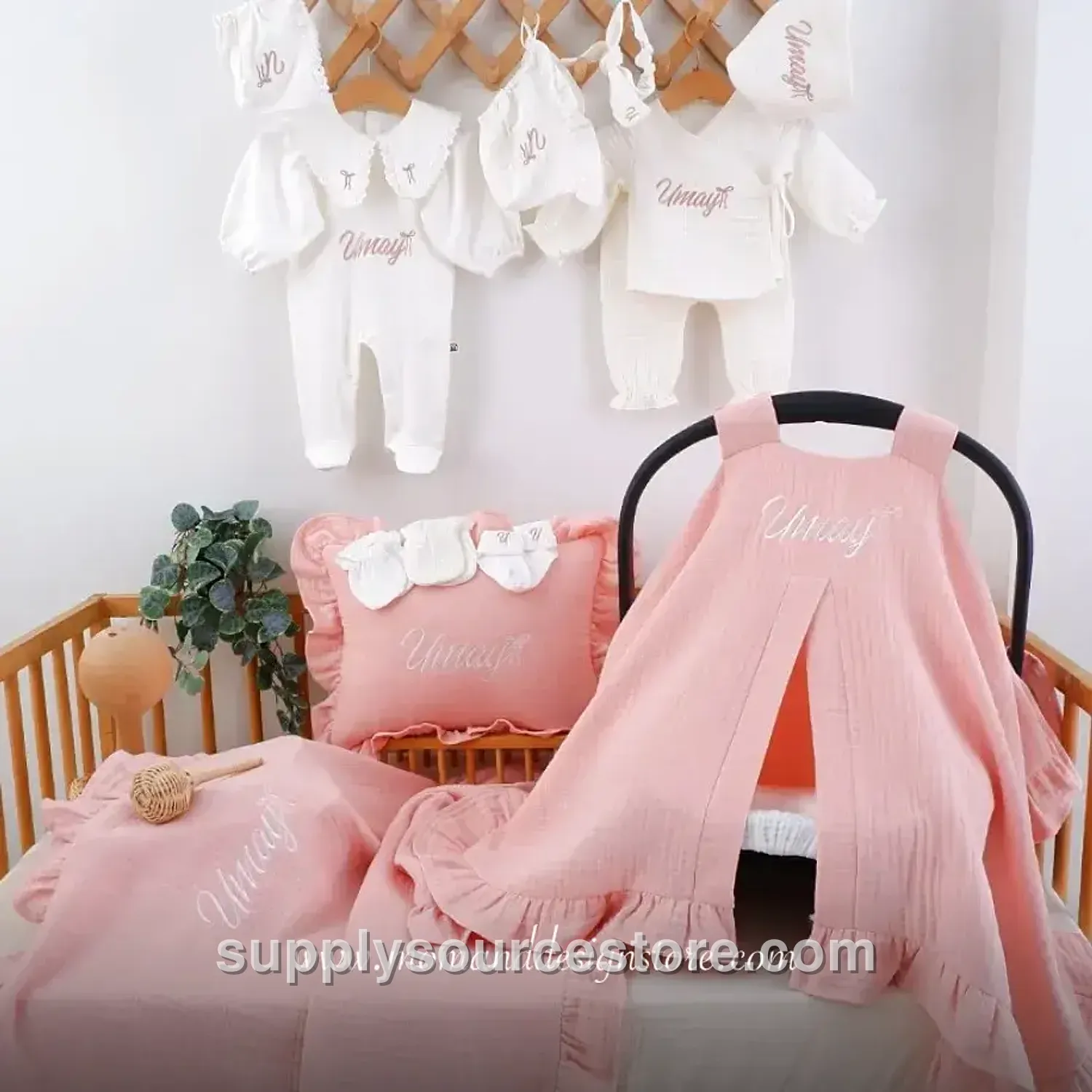 13-Piece 4-layer muslin Coming-Home Set