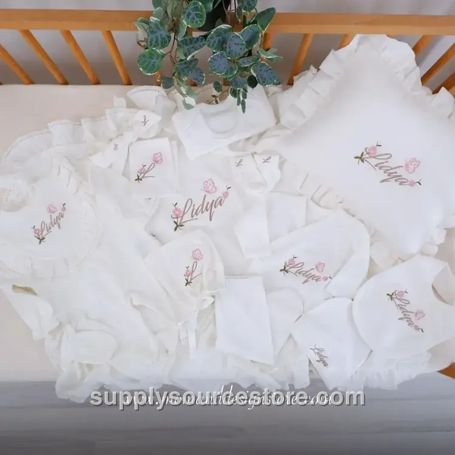 10-Piece cotton sateen Coming-Home Set · SS-006618