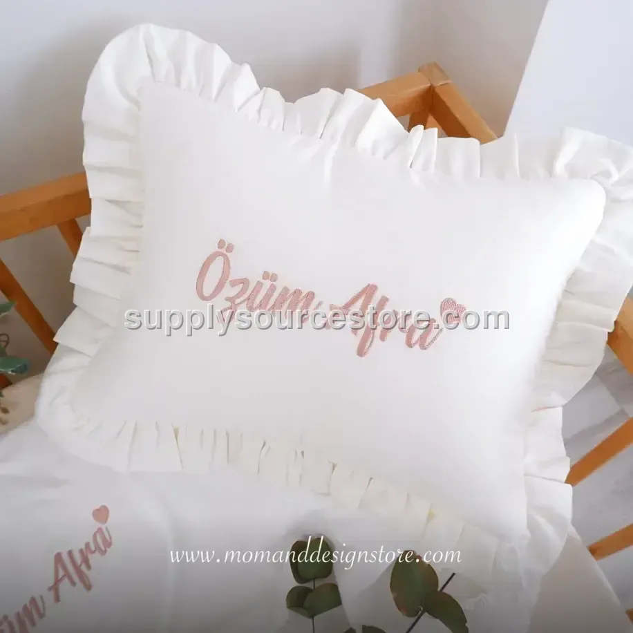 Personalized cotton sateen Pillow
