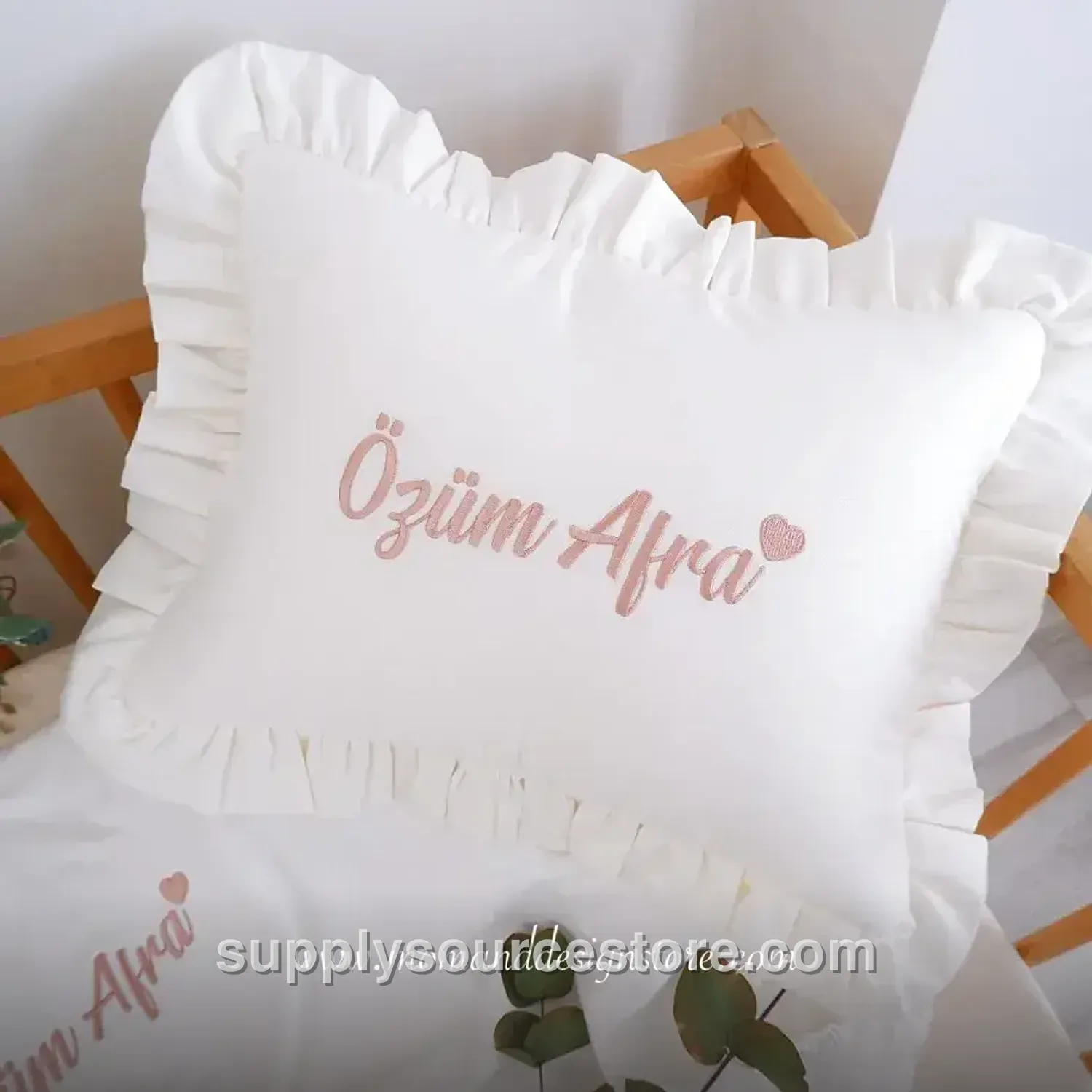 Personalized cotton sateen Pillow · SS-006619