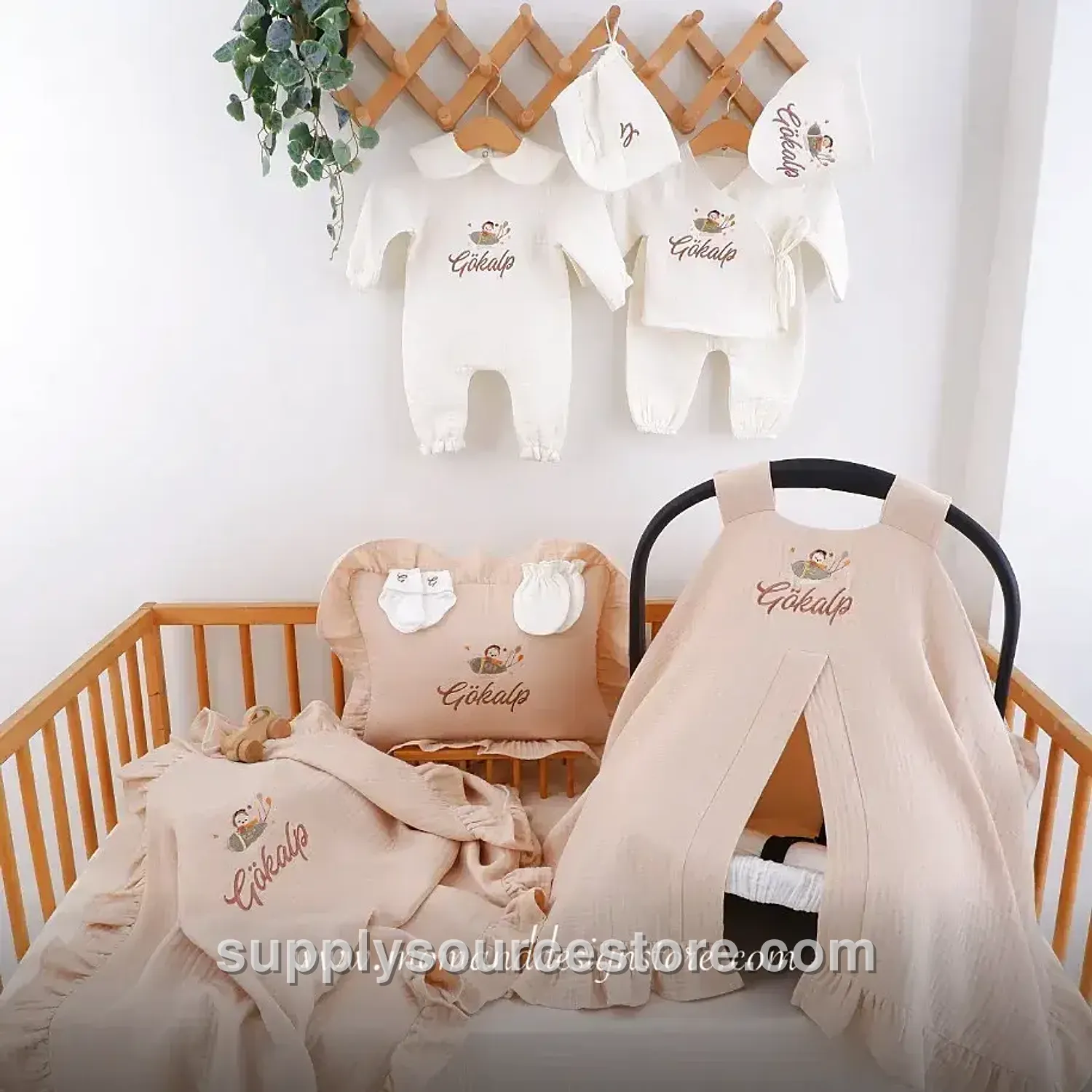 10-Piece 4-layer muslin Coming-Home Set · SS-006623