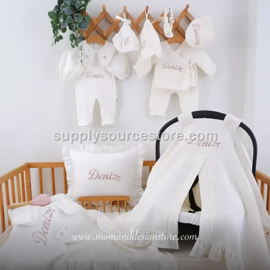 14-Piece 4-layer muslin Coming-Home Set