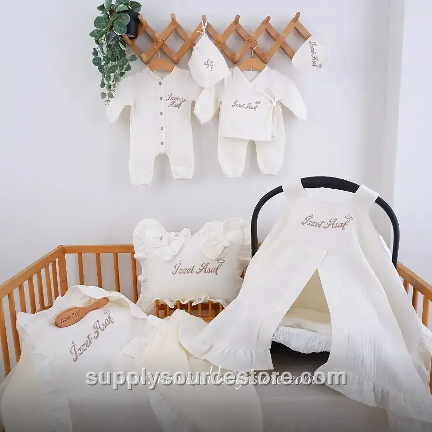 10-Piece 4-layer muslin Coming-Home Set · SS-006636
