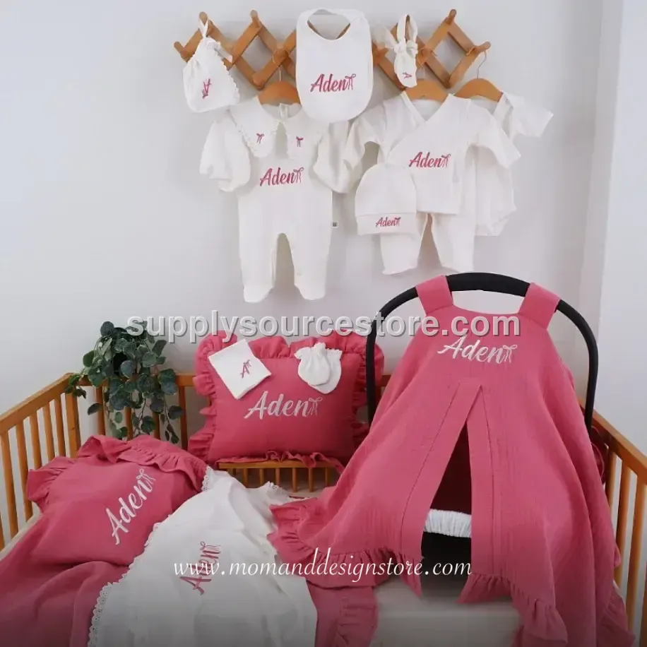15-Piece 4-layer muslin Coming-Home Set