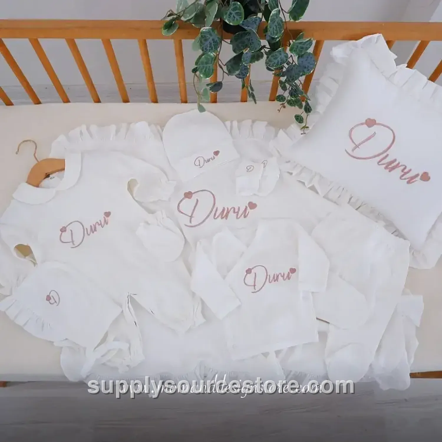 10-Piece cotton sateen Coming-Home Set · SS-006640
