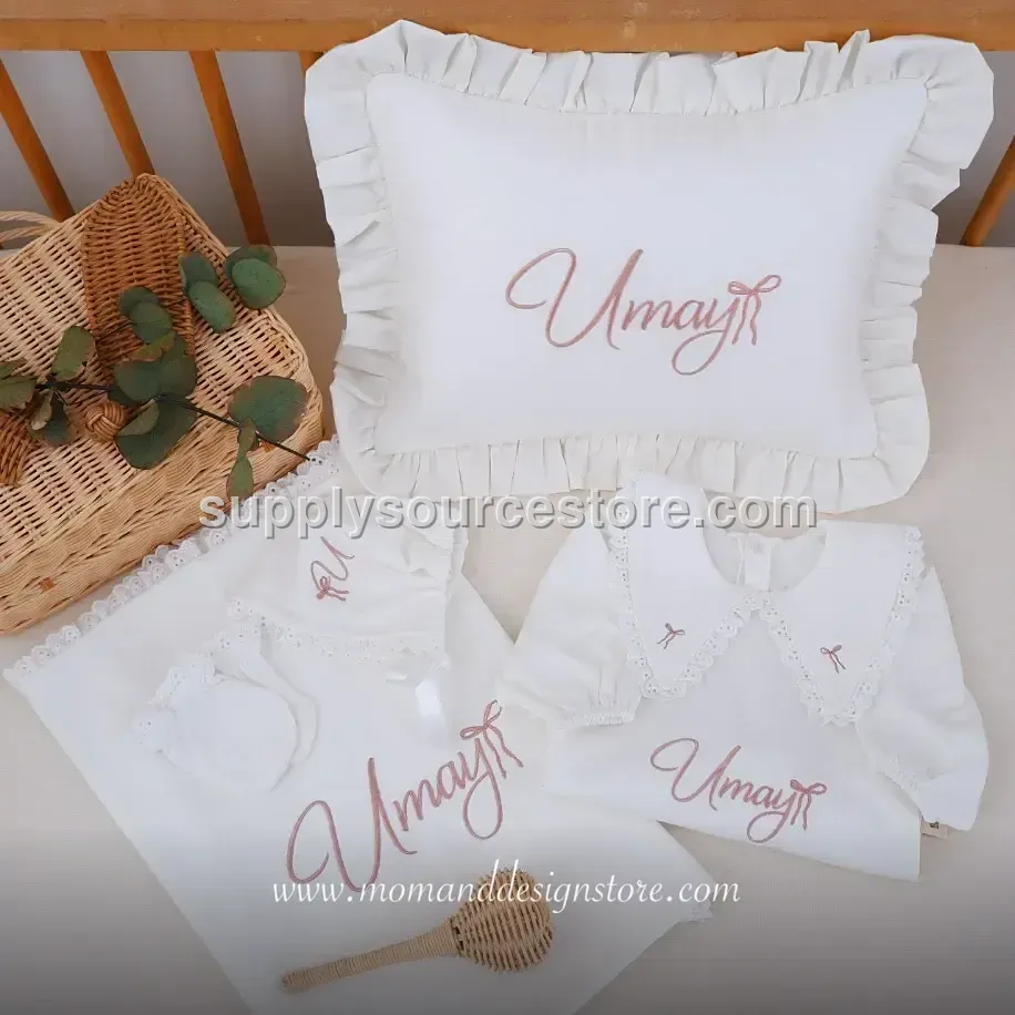 5-Piece cotton sateen Coming-Home Set