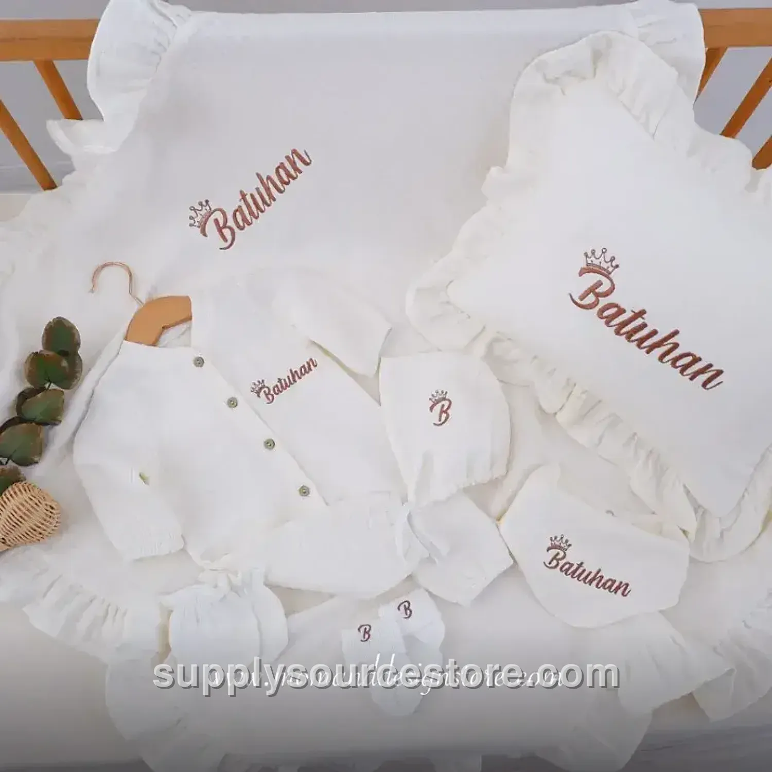 7-Piece 4-layer muslin Coming-Home Set