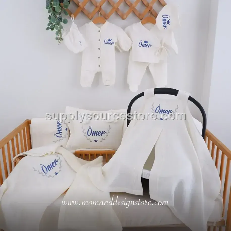11-Piece 4-layer muslin Coming-Home Set