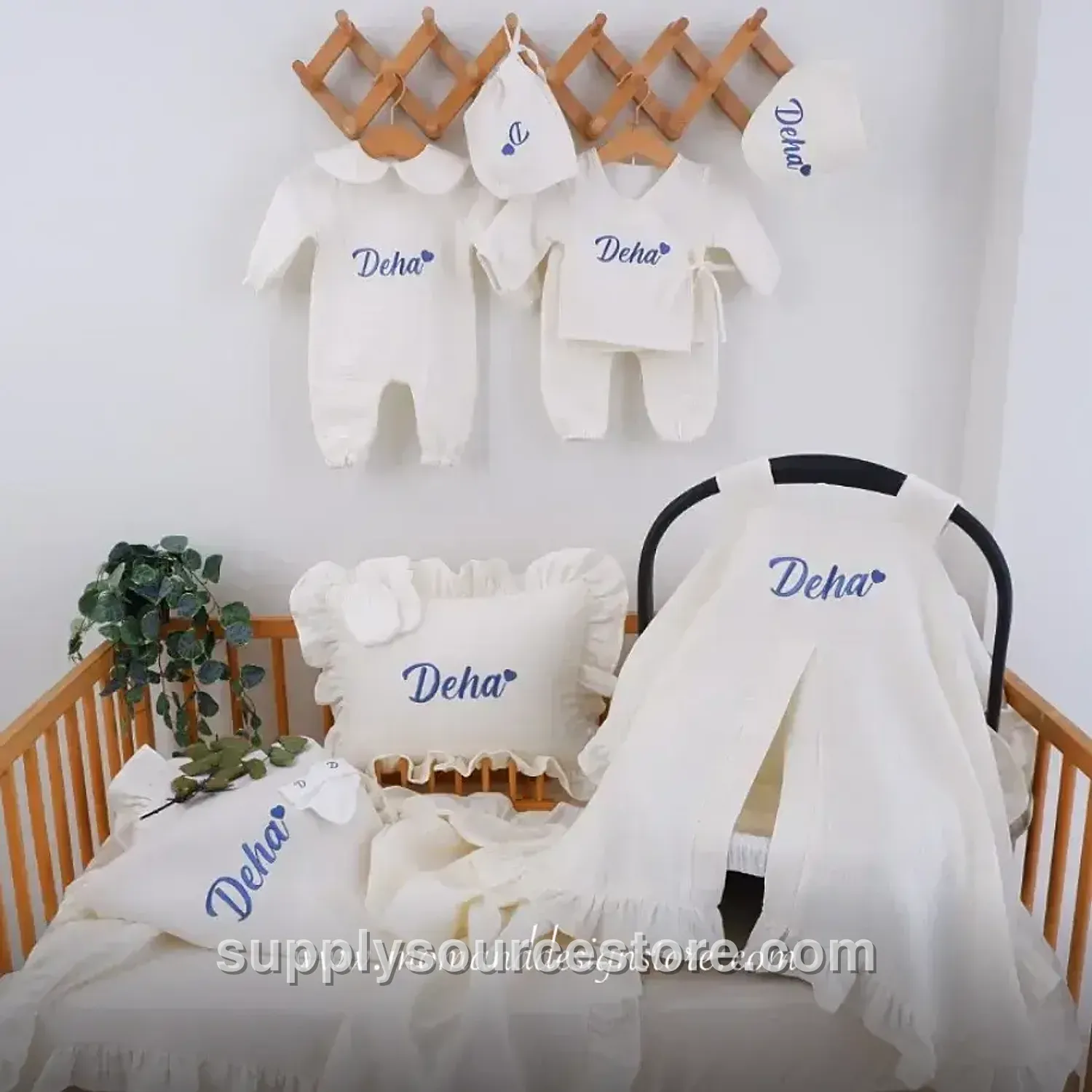10-Piece 4-layer muslin Coming-Home Set · SS-006647
