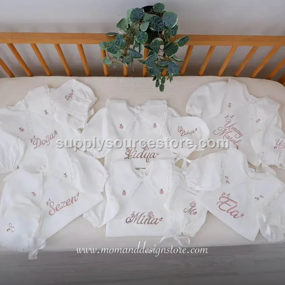 3-Piece combed cotton interlock Coming-Home Set
