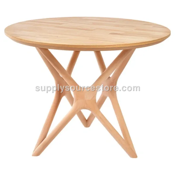 Star Table Parquet Pattern Oak