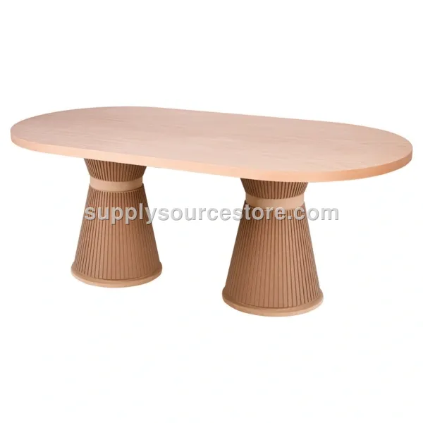 Leon Oval Table Double With Base