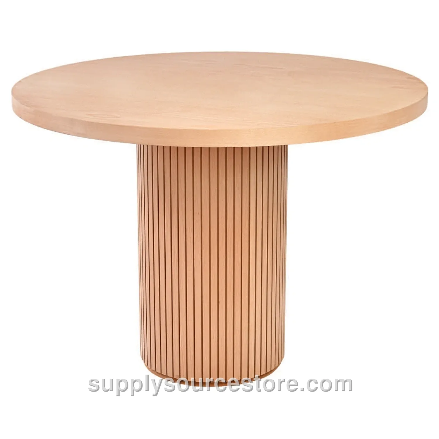 Striped Cylindrical Table
