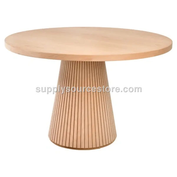 Striped Barrel Table