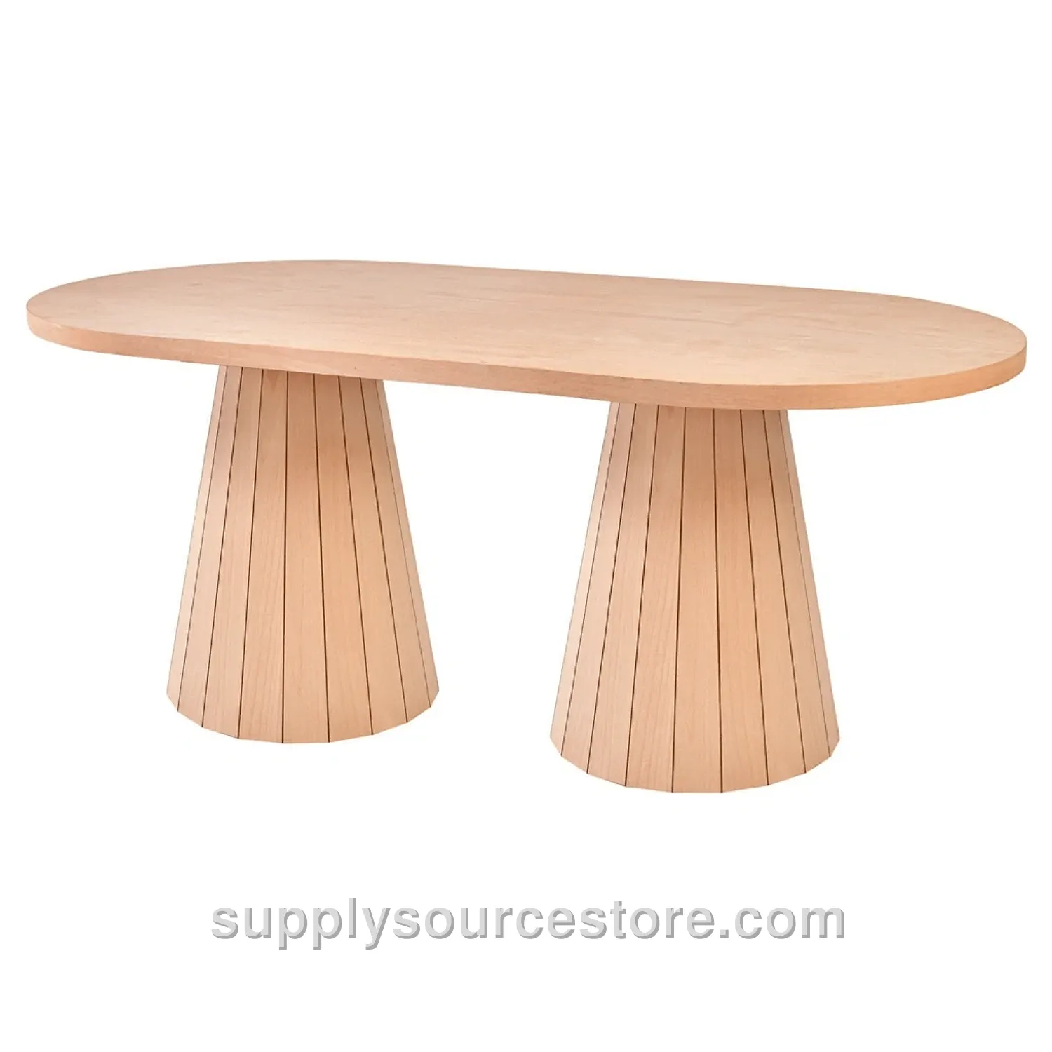 World Oval Table Beech