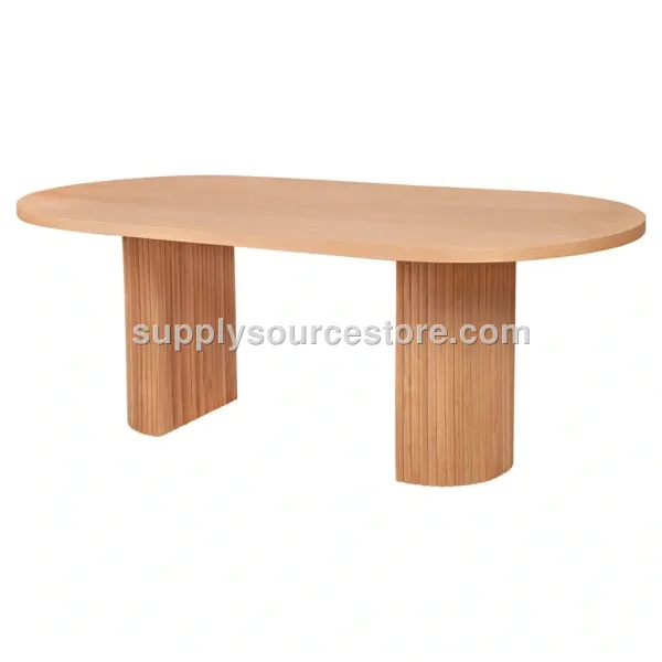 PTT Half Base Oval Table