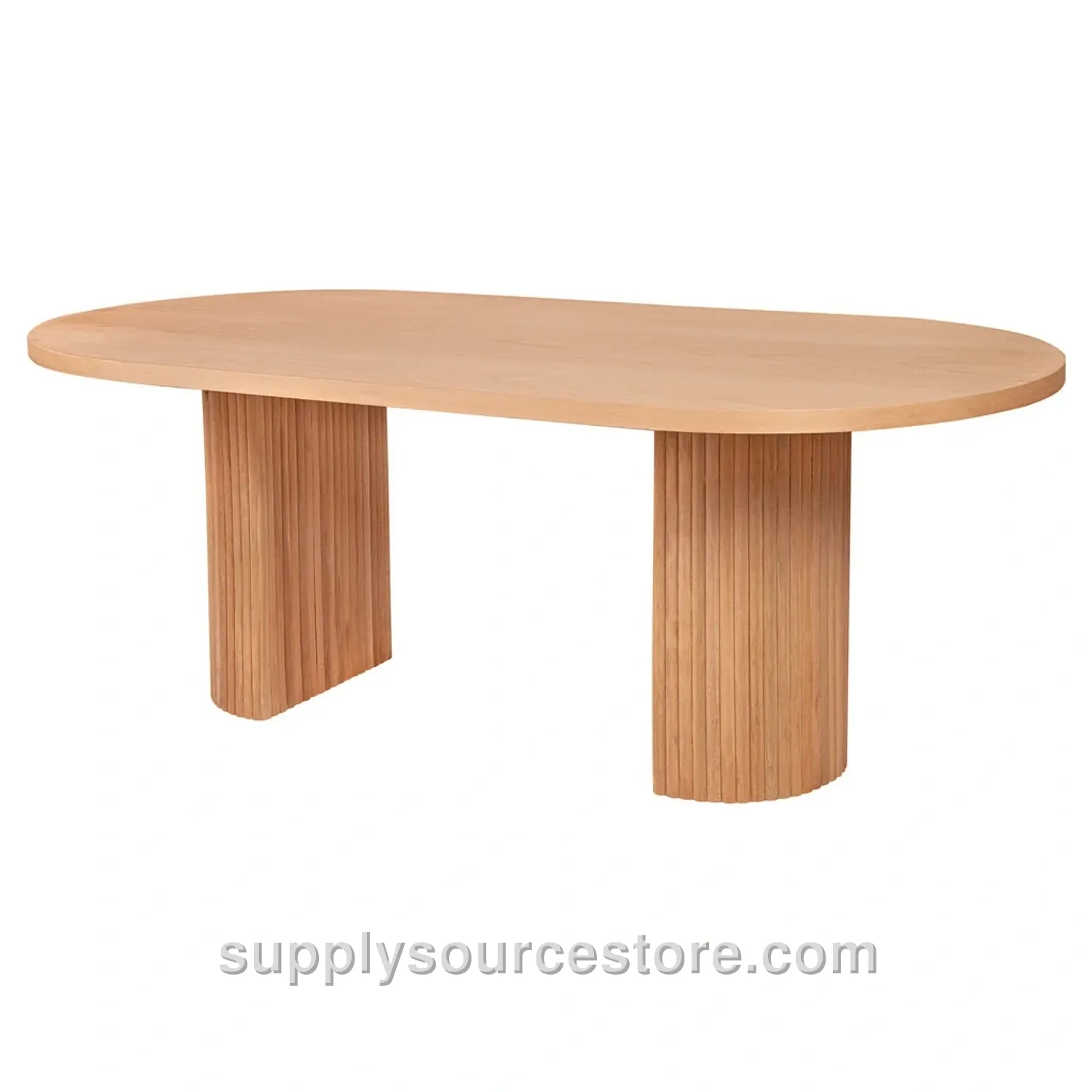 PTT Half Base Oval Table