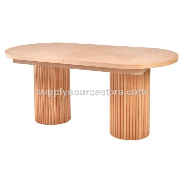 PTT Oval Extendable Double With Base Table