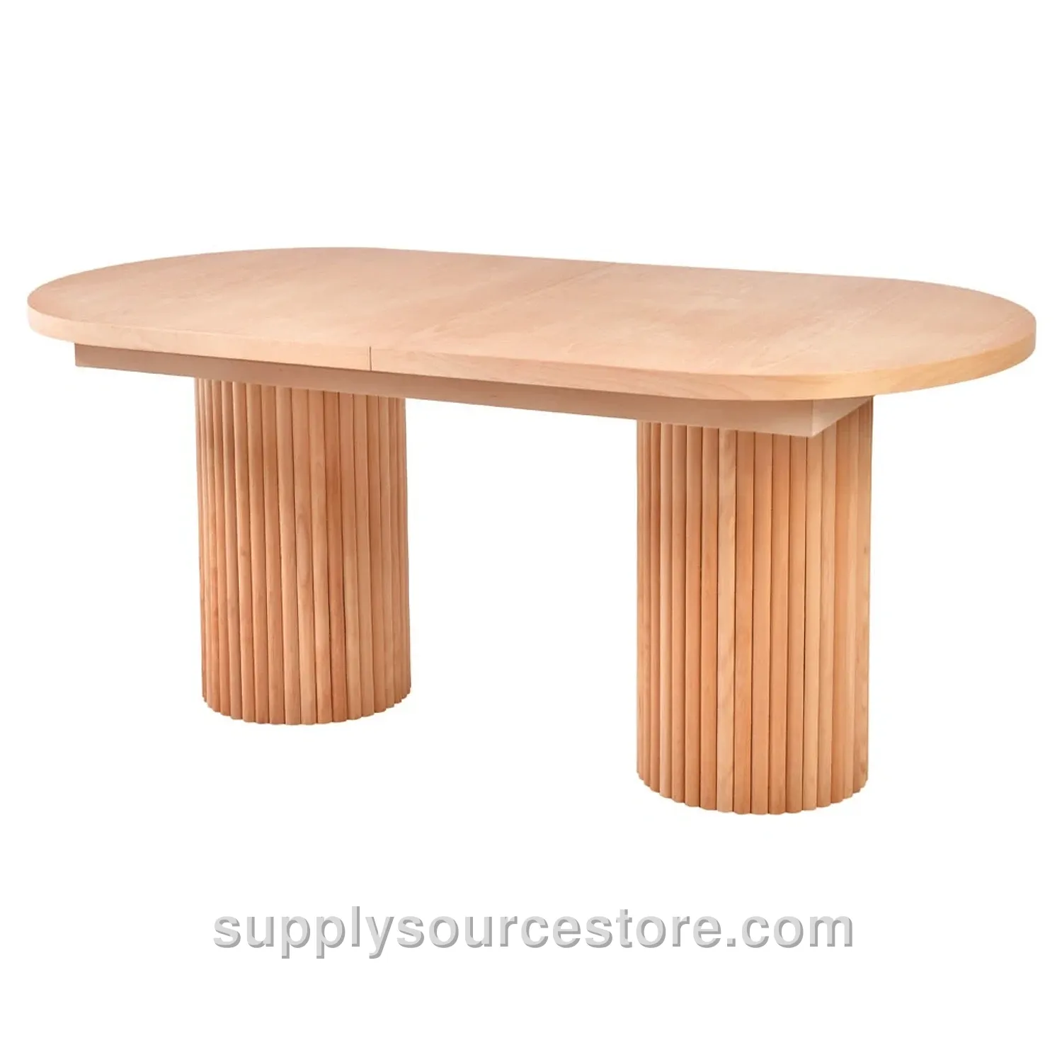 PTT Oval Extendable Double With Base Table