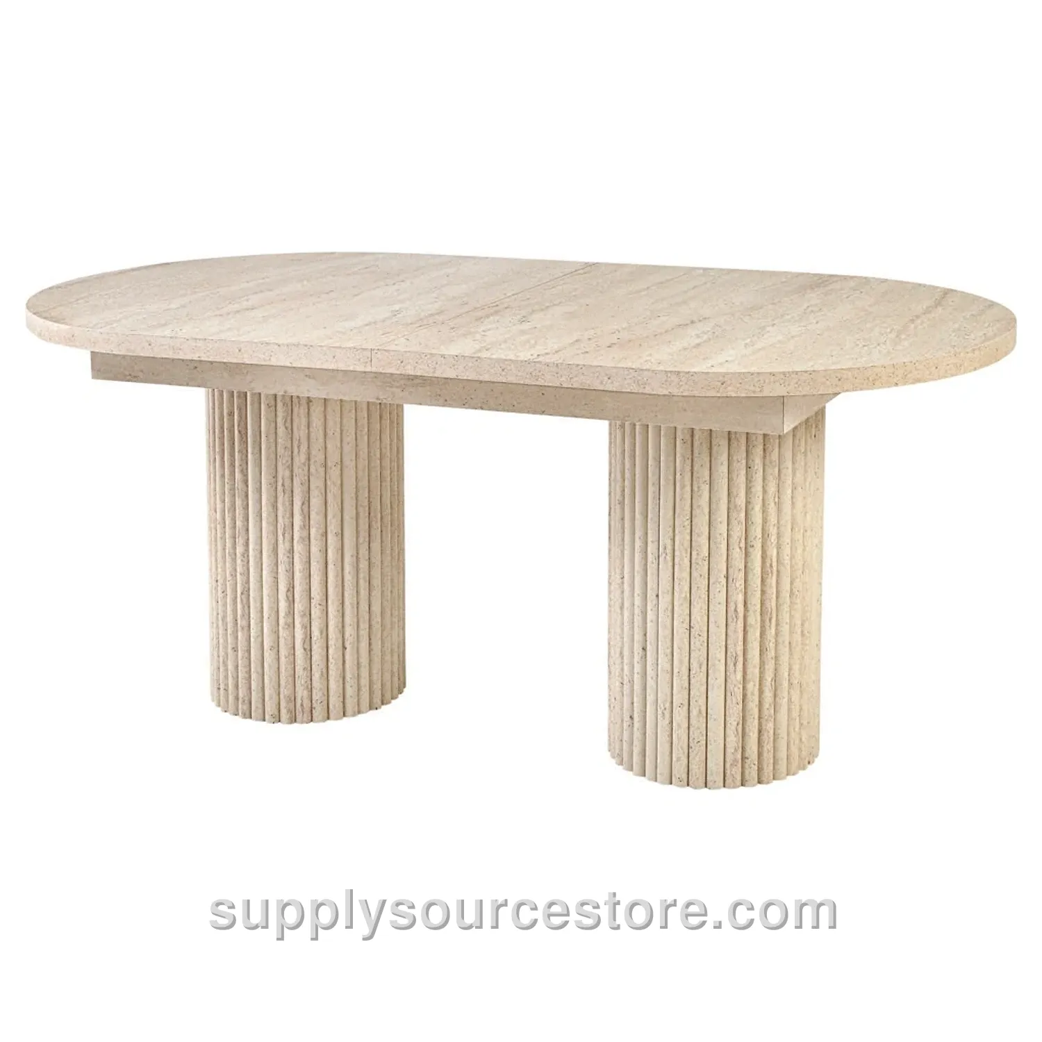 Travertine PTT Extendable Table