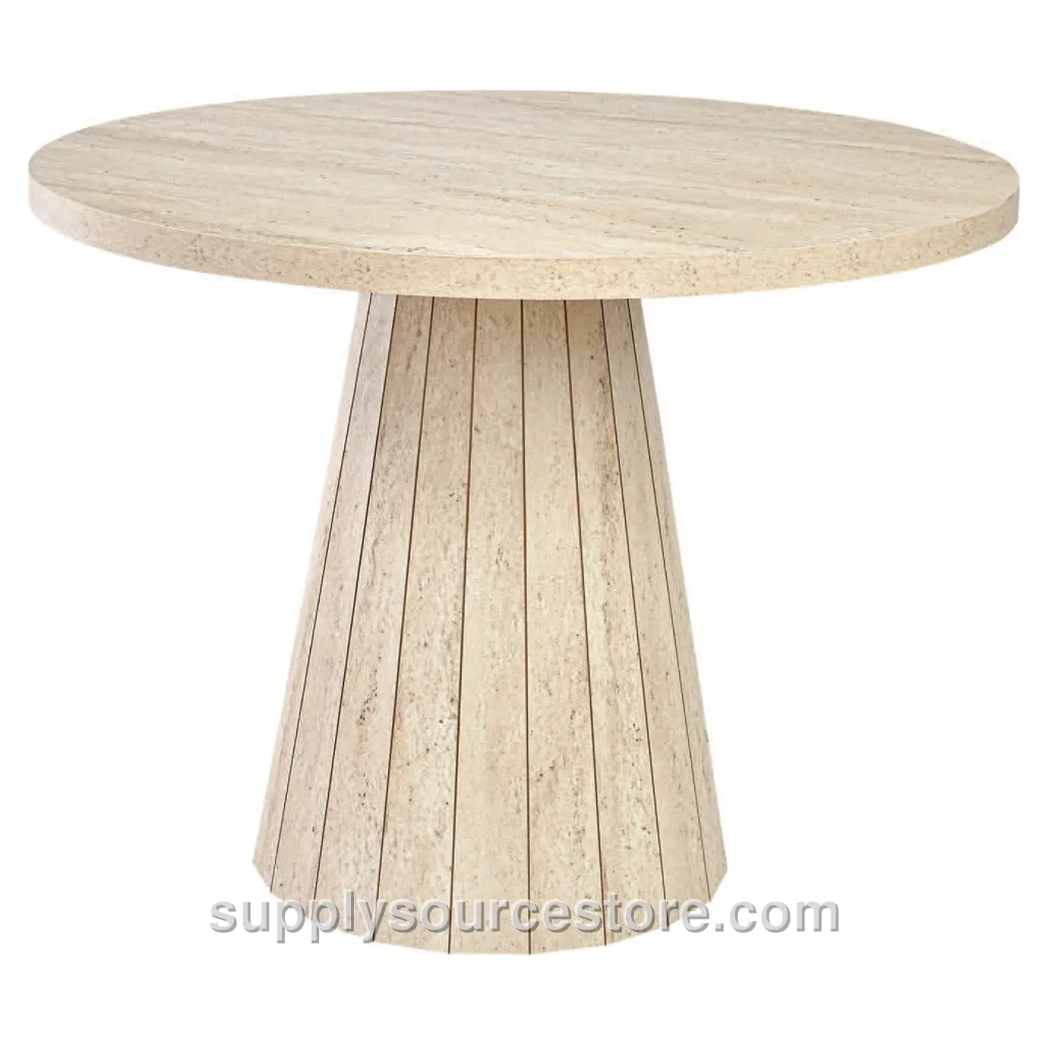 Travertine World Table