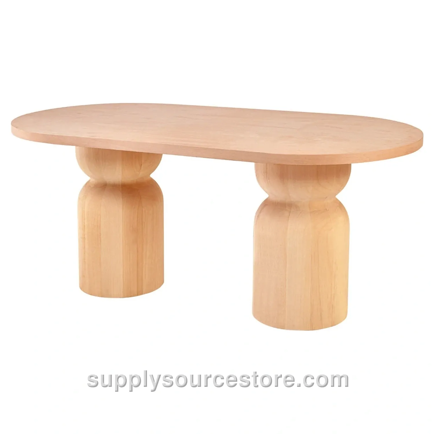 Segmented Oval Table