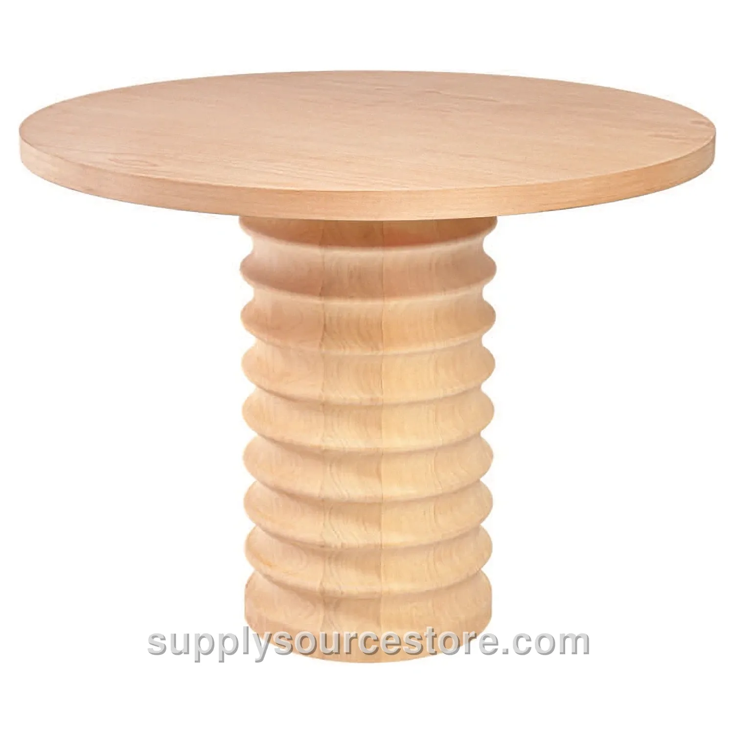 Fluted Round Table