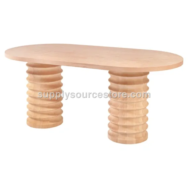 Fluted Oval Table
