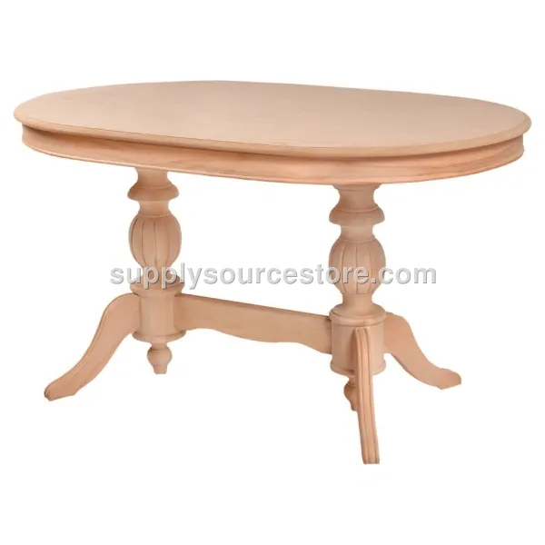 Baba Table Oval Fixed Double With Base