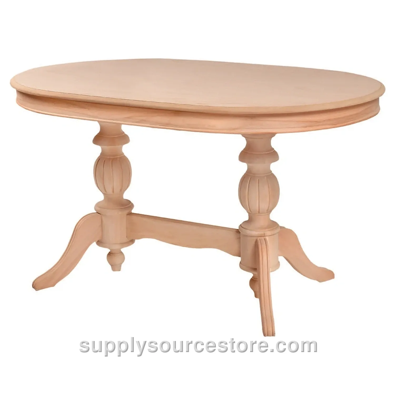 Baba Table Oval Fixed Double With Base