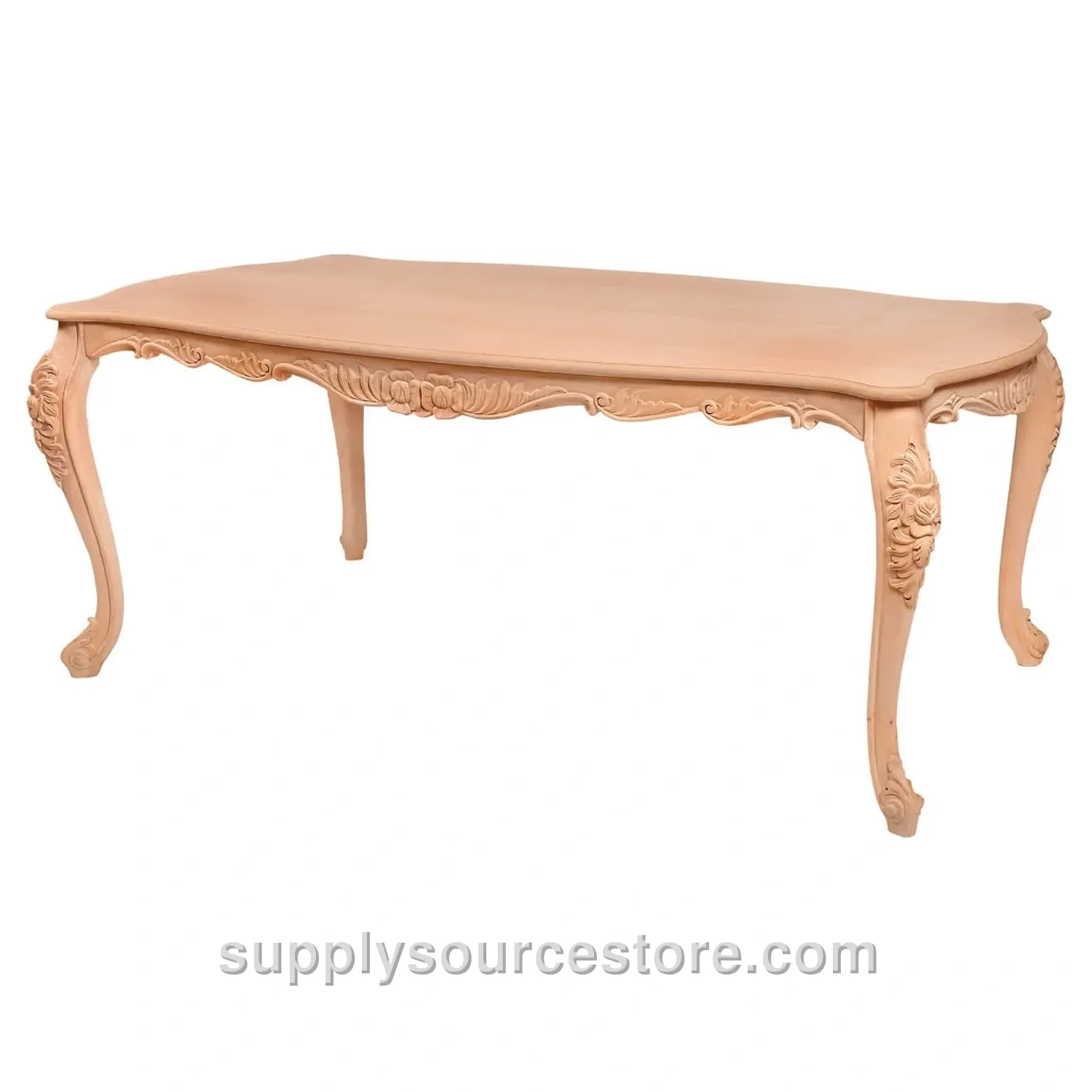 Gold Carved Fixed Table