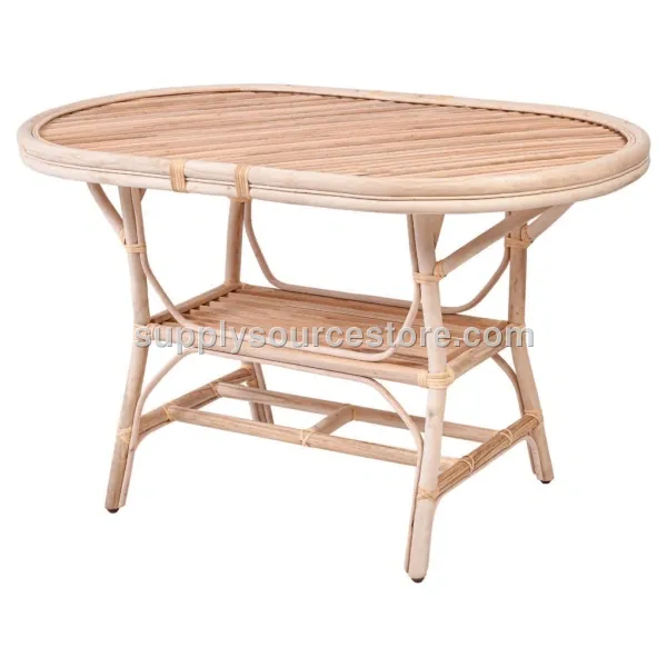 Bamboo Oval Table