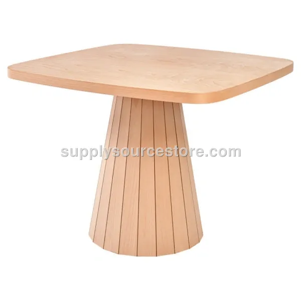 World Robus Beech Table with 50 cm (19.7 in) Base