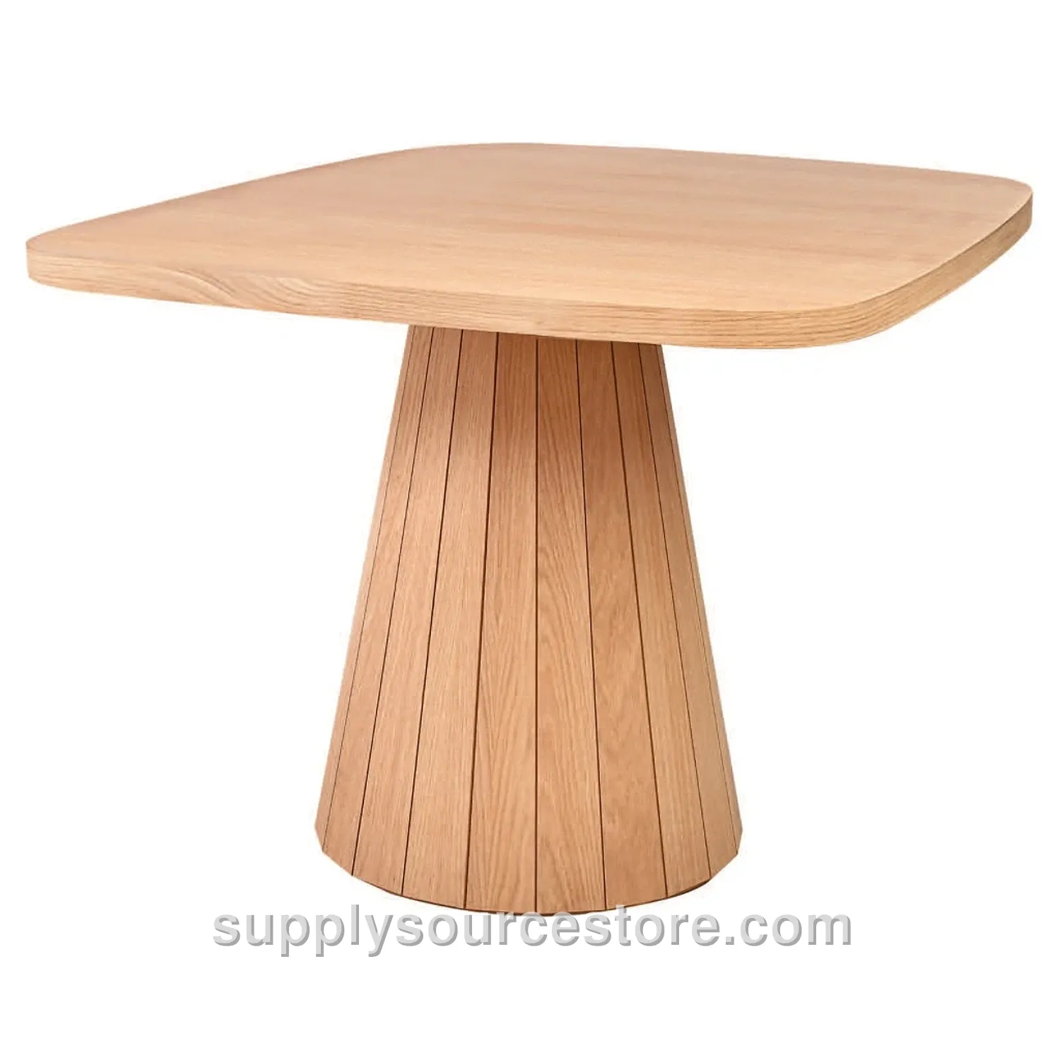 World Robus Oak Table with 50 cm (19.7 in) Base