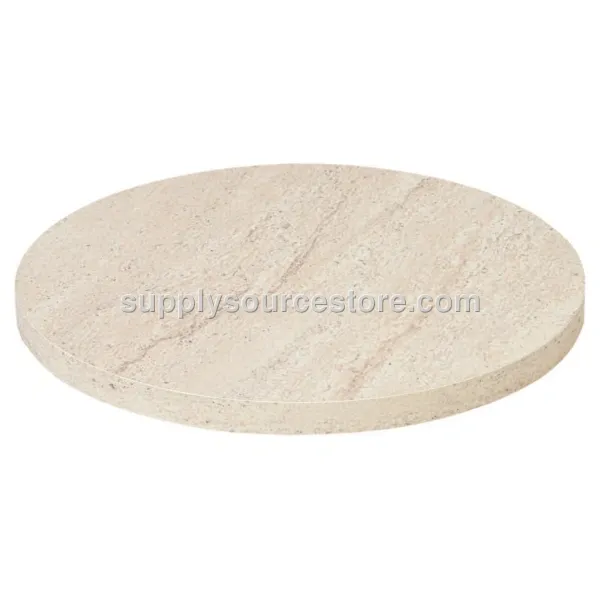 Travertine Round Top